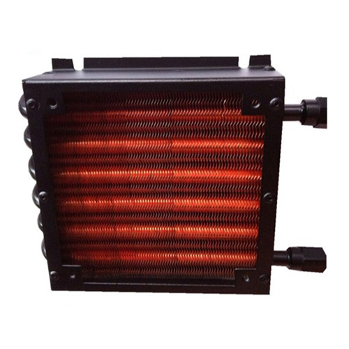 Stainless Tube Copper Fins Condenser